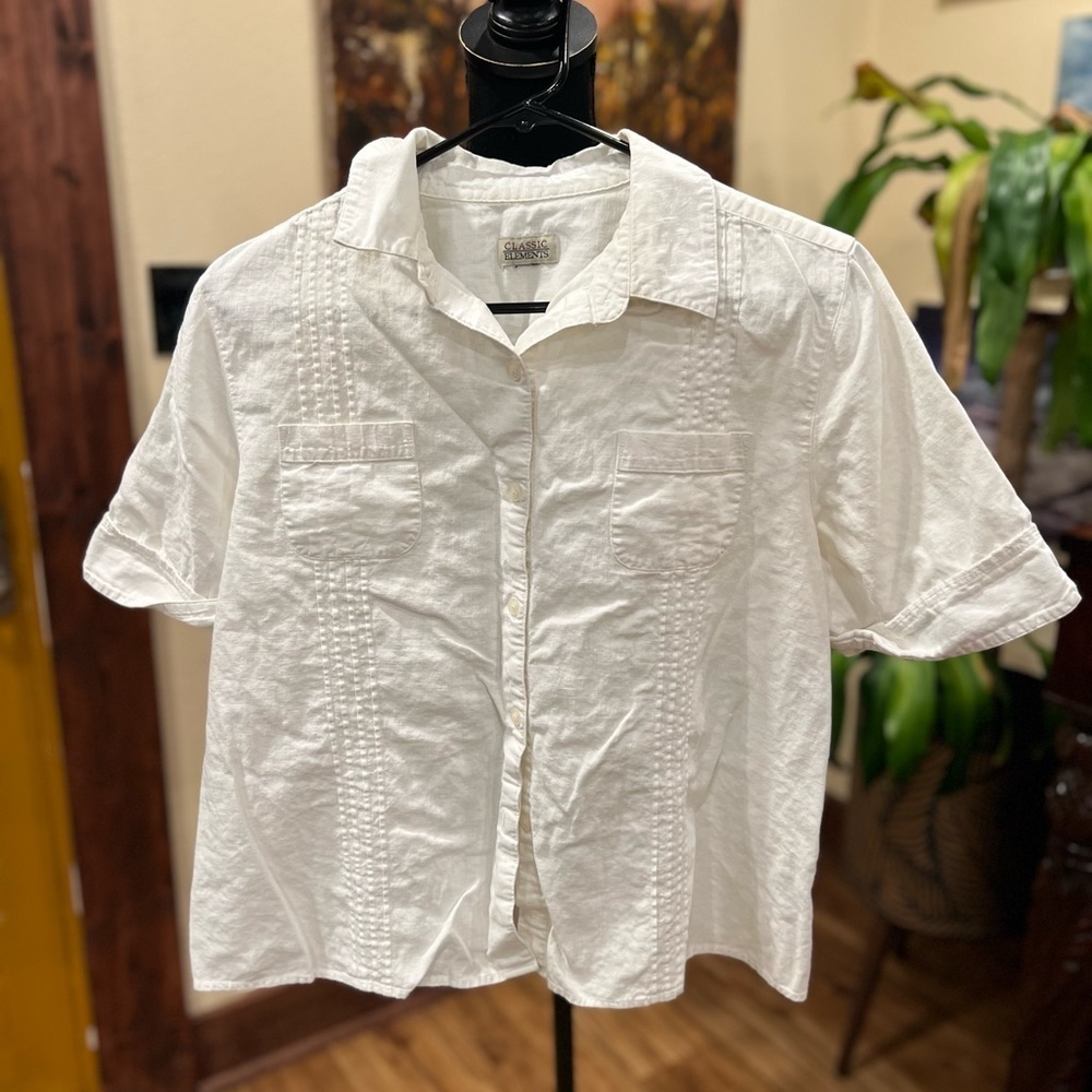 Vintage Classic Elements Button Down Size Large - image 1